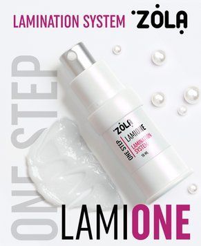 ZOLA Моносистема для ламінування вій та брів LamiOne one step 761 фото