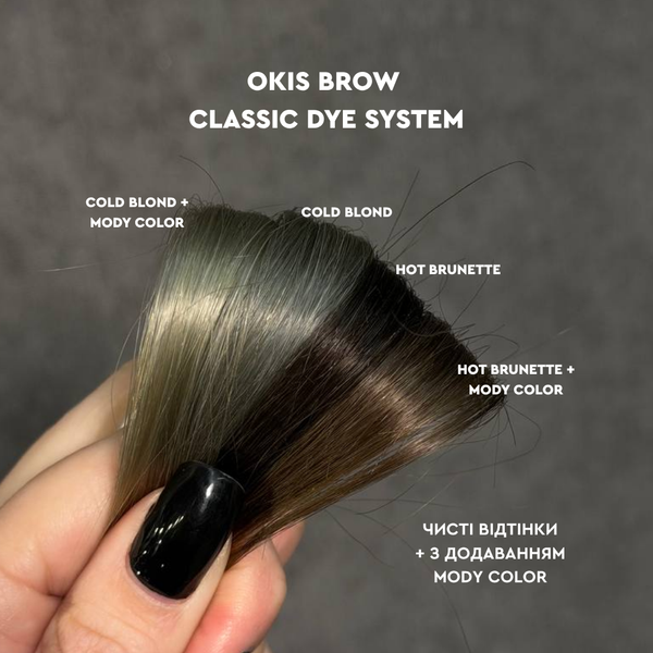 Модифікатор кольору Mody Color OKIS BROW Classic Dye System 5 мл саше 98 фото
